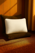 The Ice Crescent Pillow